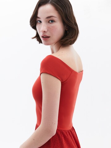 OXXO Jurk in Rood