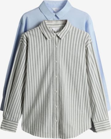 The Set Блузка в Синий: спереди