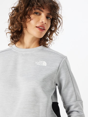 THE NORTH FACE Sports sweatshirt in Grey