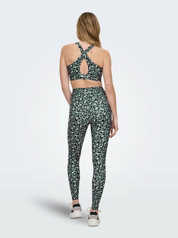 ONLY PLAY - Skinny Pantalón deportivo 'ONPJAM-2-MILLE' en verde