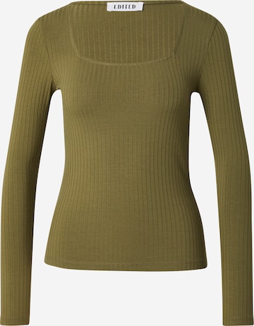 T-shirt 'Valeria' EDITED en vert : devant
