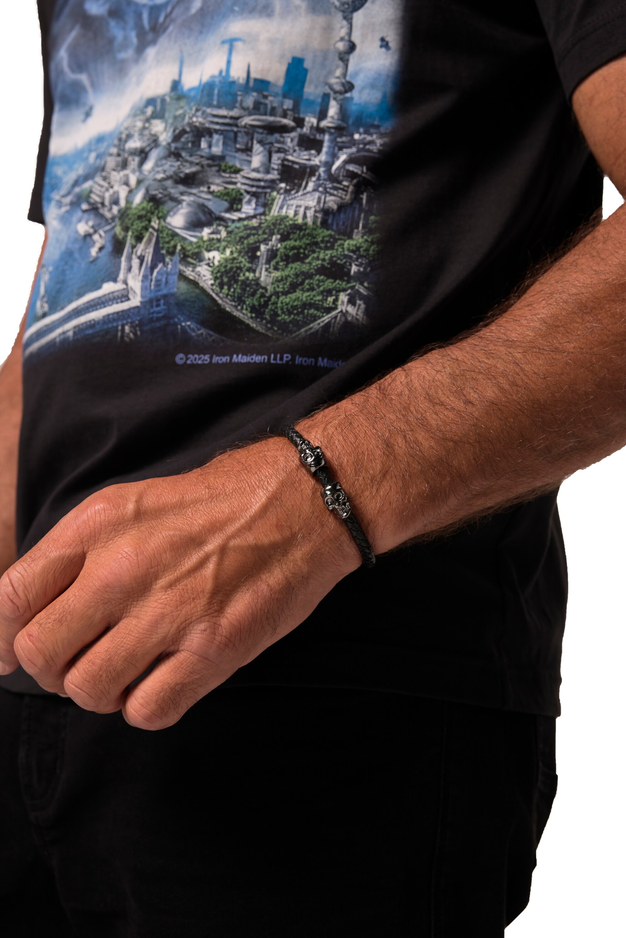 JP1880 Armband in Zwart