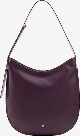 Sac bandoulière DuDu en violet : devant