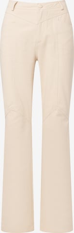 bēšs Laurella Standarta Bikses: no priekšpuses