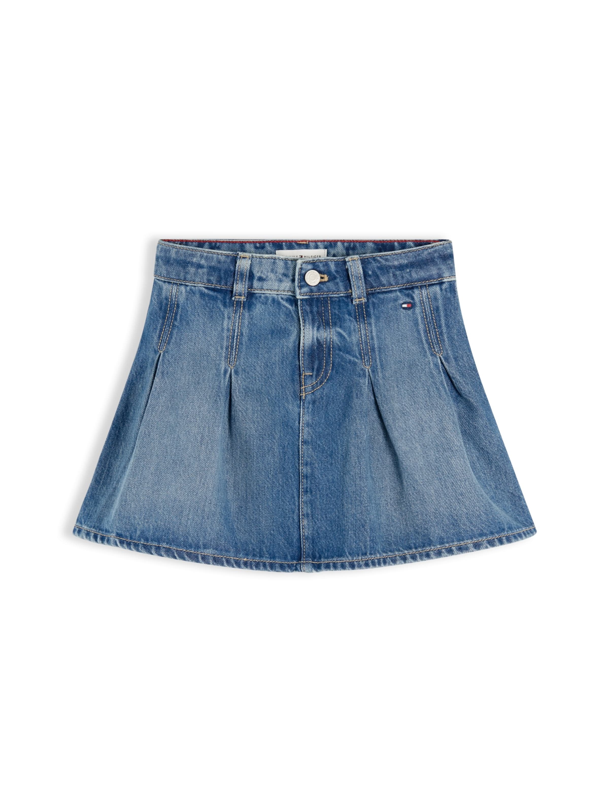 TOMMY HILFIGER Sukně – modrá: přední strana