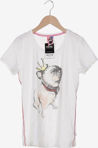 Frieda & Freddies NY T-Shirt M in Weiß: predná strana