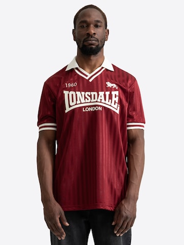 LONSDALE Shirt 'Footdee' in Red: front