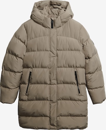 Superdry Winterjas in Beige: voorkant