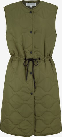 Aligne Bodywarmer 'Evie' in Groen: voorkant