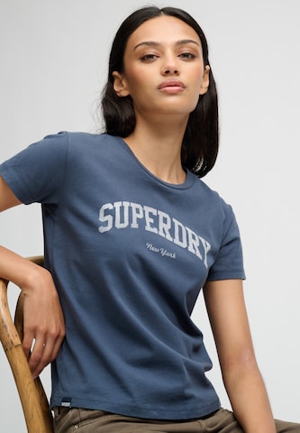 Tricou 'ATH ESS' de la Superdry & Co pe albastru