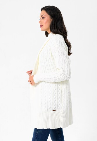 Jimmy Sanders Knit Cardigan in White