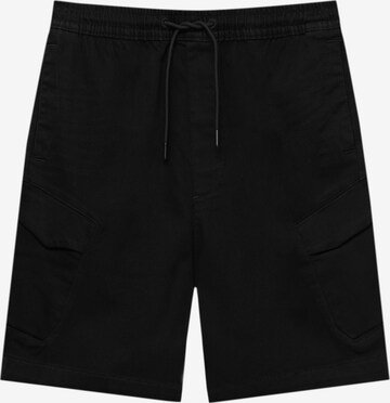 Pull&Bear Shorts in Schwarz: predná strana