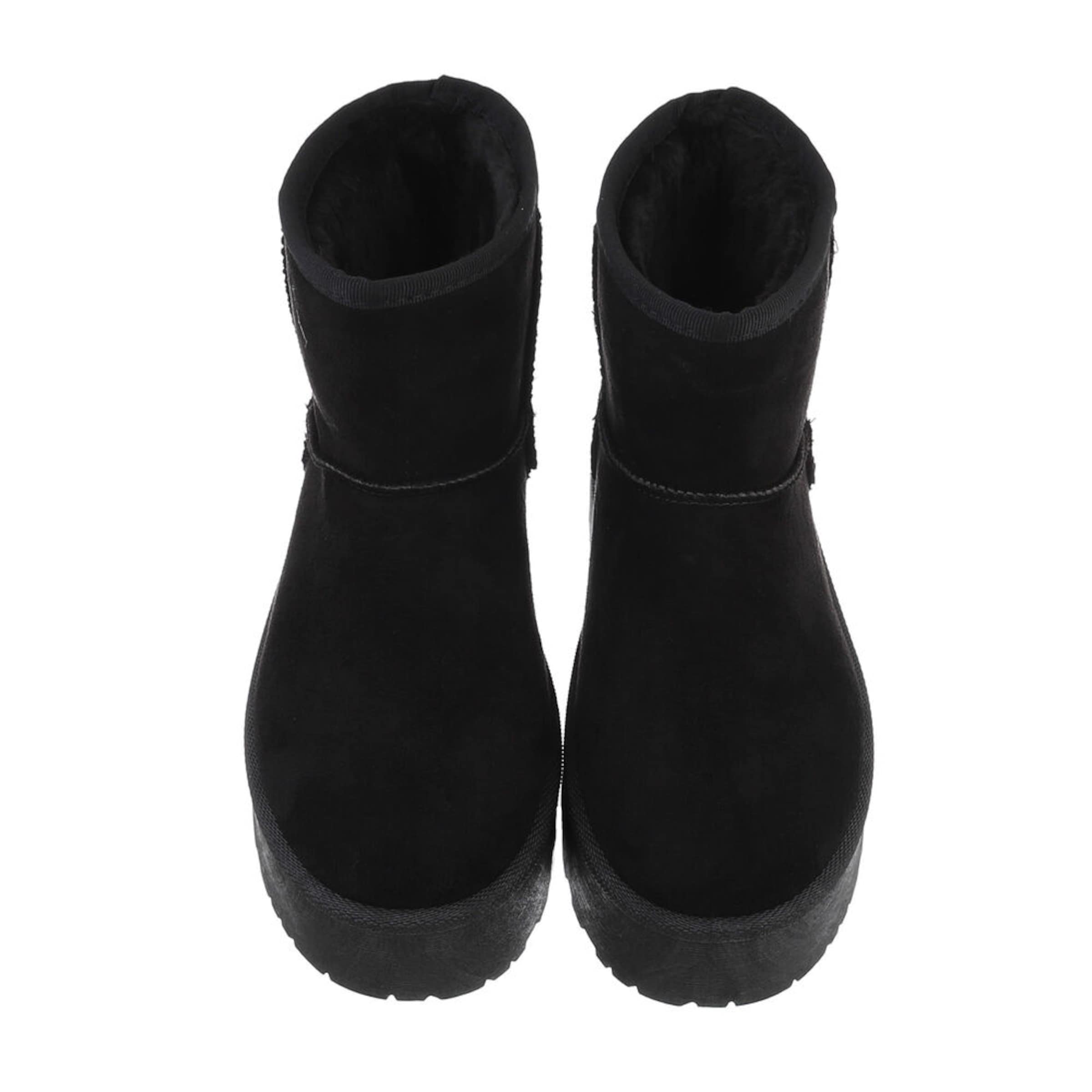 Ital-Design Snow Boots in Black