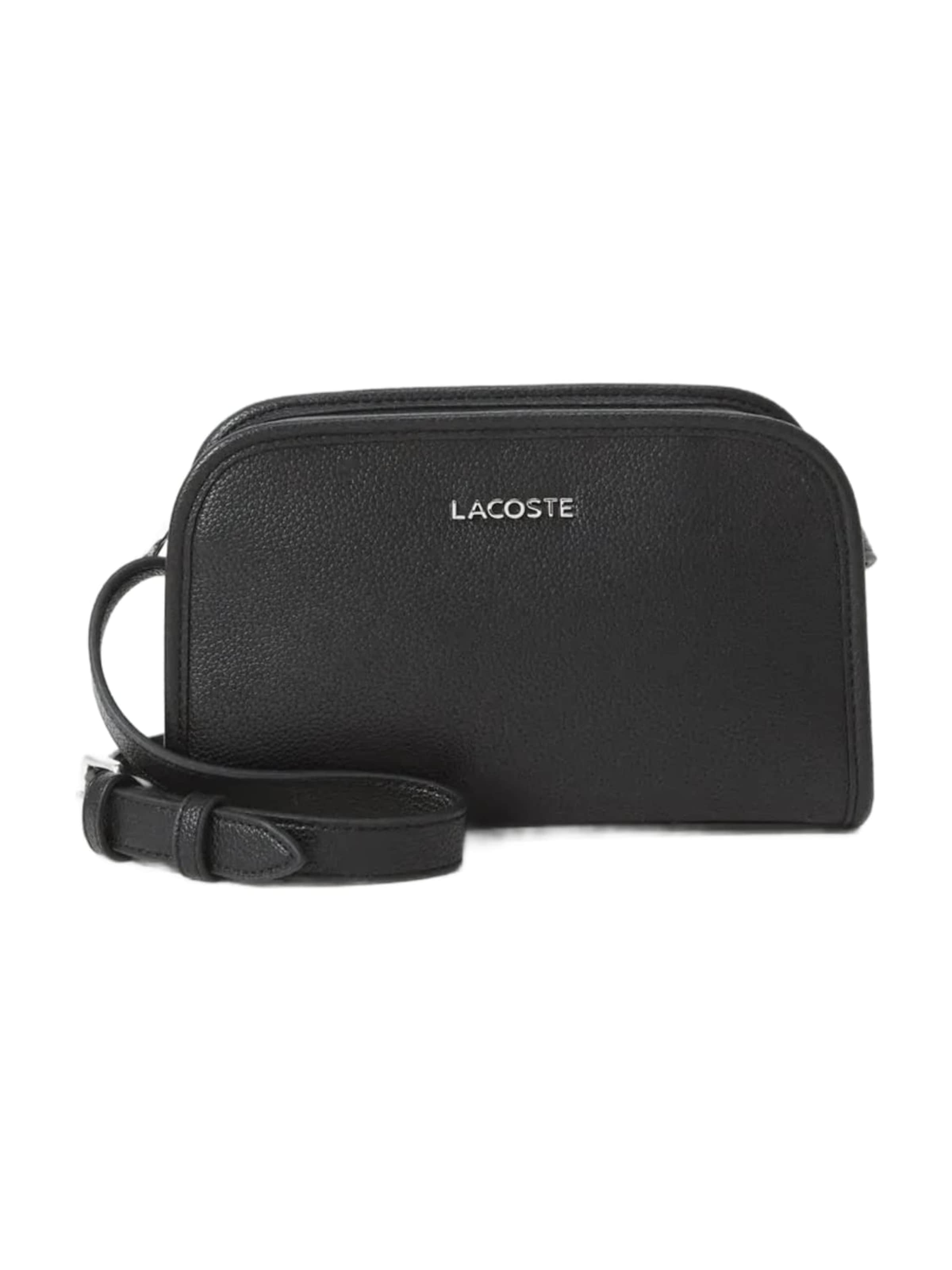 LACOSTE - Bolso de hombro 'Lacoste Sac à bandoulière Noir' en negro