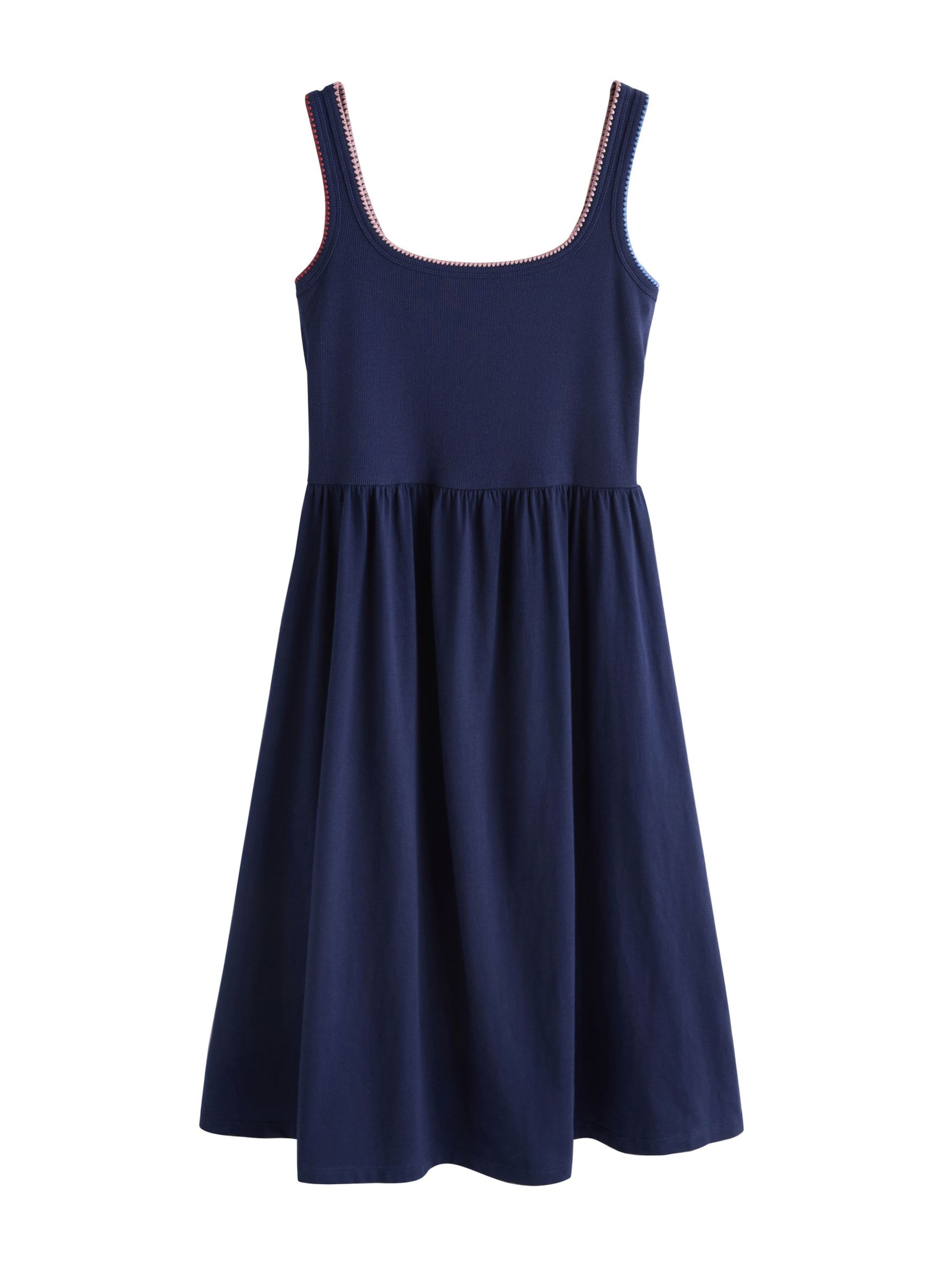 Next Сарафан в Синий: спереди