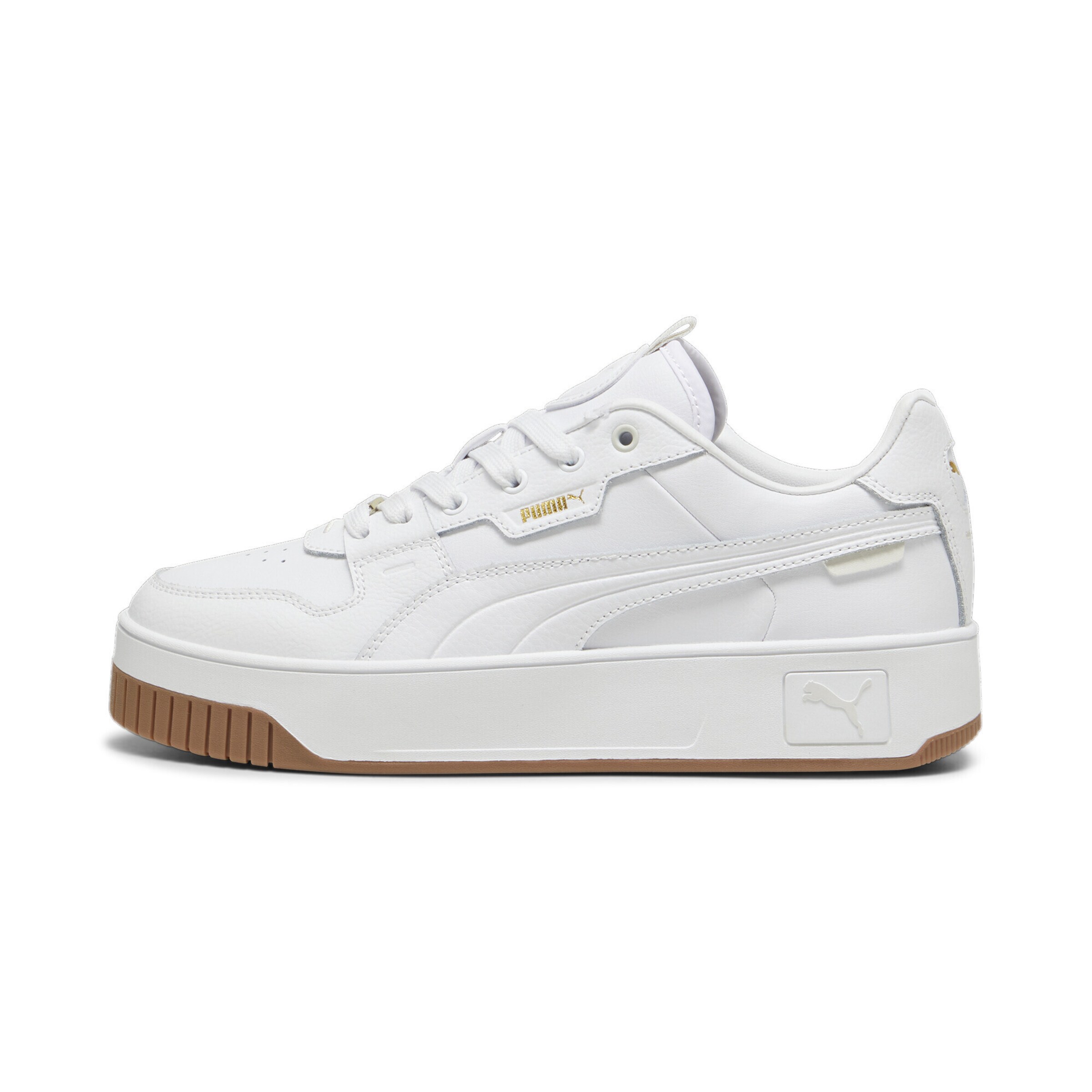 PUMA Platform trainers 'Carina' in White: front
