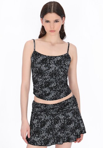 myMo ROCKS - Top em preto: frente