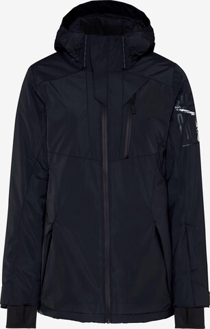 Veste outdoor 'Ruka' CHIEMSEE en noir : devant