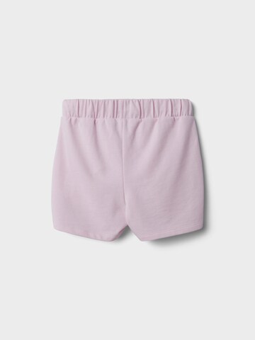 NAME IT Normalny krój Spodnie 'Feat' w kolorze różowy