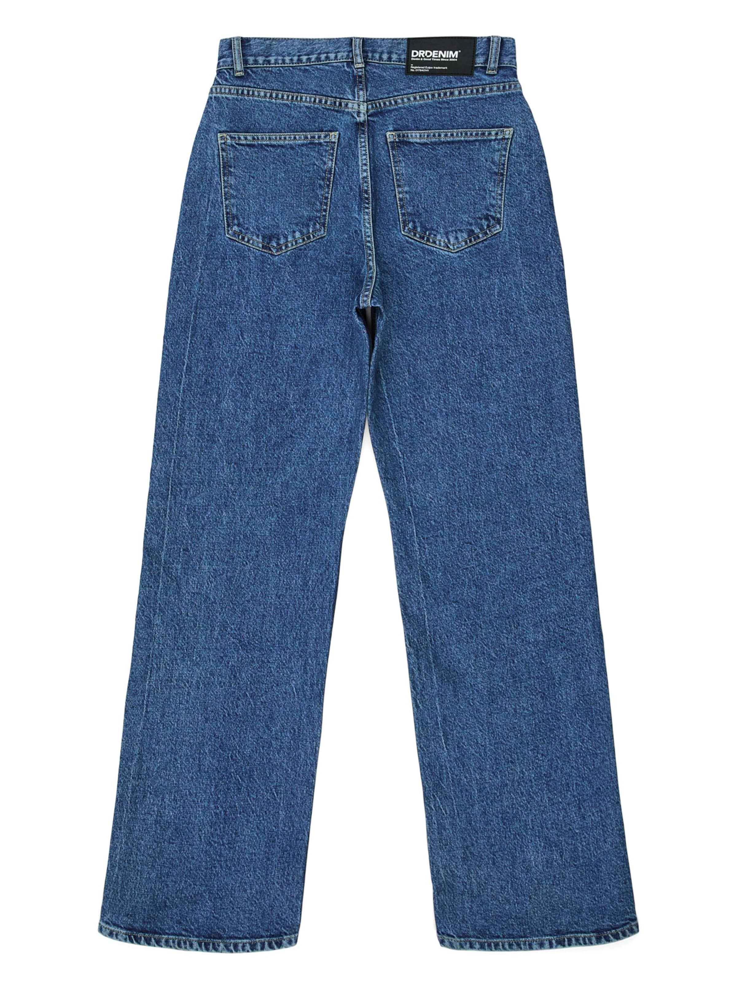 Dr. Denim Regular Jeans 'Echo High Straight - Jeans'‌ in Blau