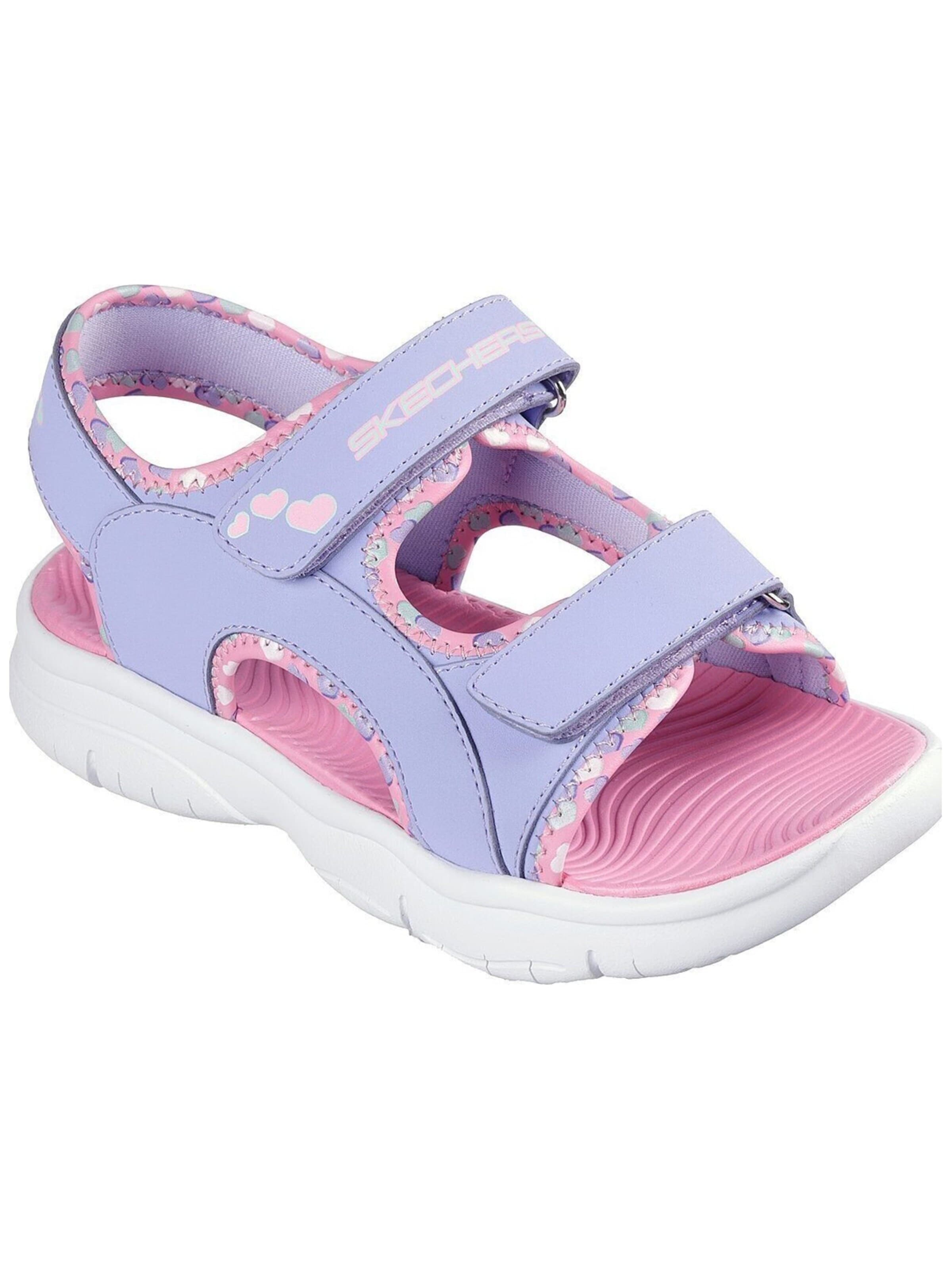 SKECHERS - Zapatos abiertos 'Skechers Flex Splash - Heart' en lila: frente