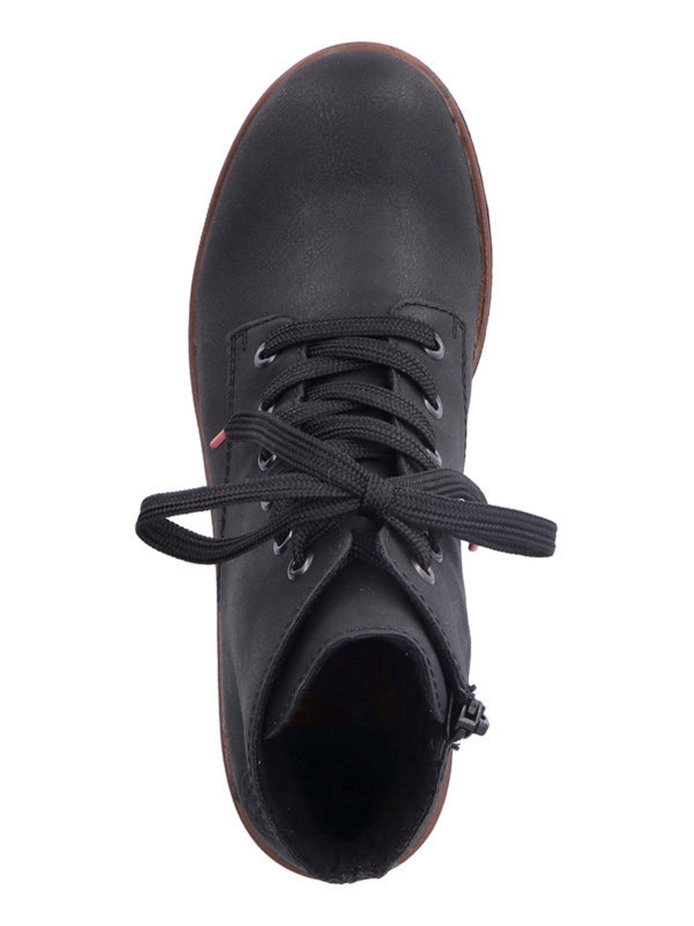 Bottines à lacets Rieker en noir