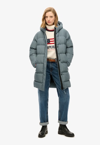 Veste mi-saison Superdry en gris