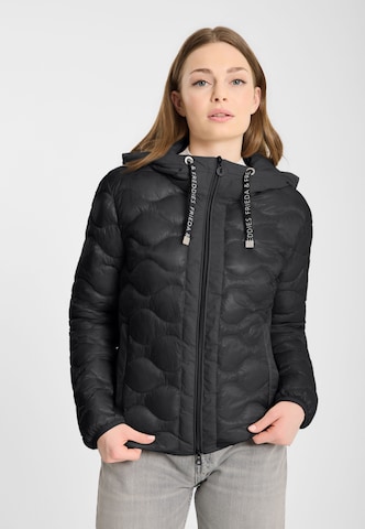 Frieda & Freddies Winter Jacket in Black: front