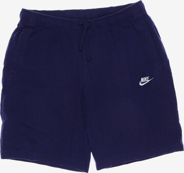 NIKE Shorts in 34 in Blue: front