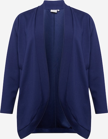 ONLY Carmakoma Knit Cardigan 'BARLY' in Blue: front