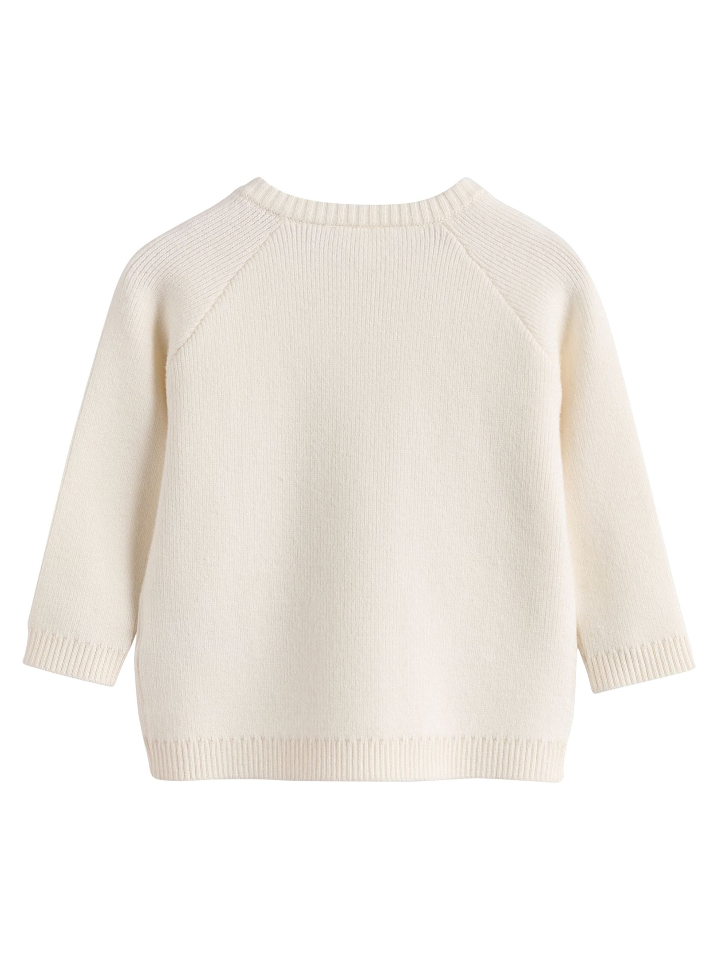 Next Knit cardigan in White