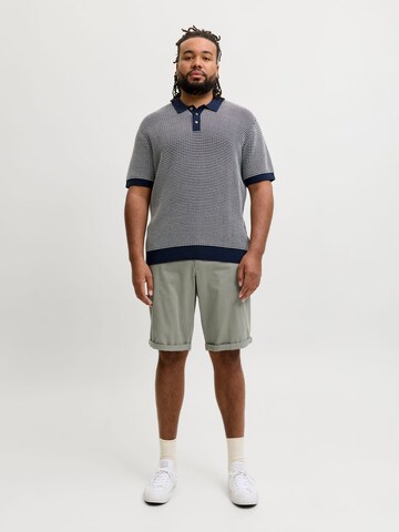 Regular Pantalon chino 'JPSTBowie' Jack & Jones Plus en vert