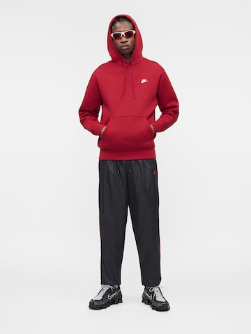 Bluză de molton 'CLUB' de la Nike Sportswear pe roșu