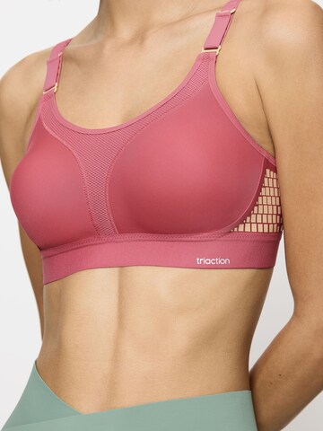 Triumph Triaction Bralette Sports bra ' Triaction Extreme Lite ' in Pink