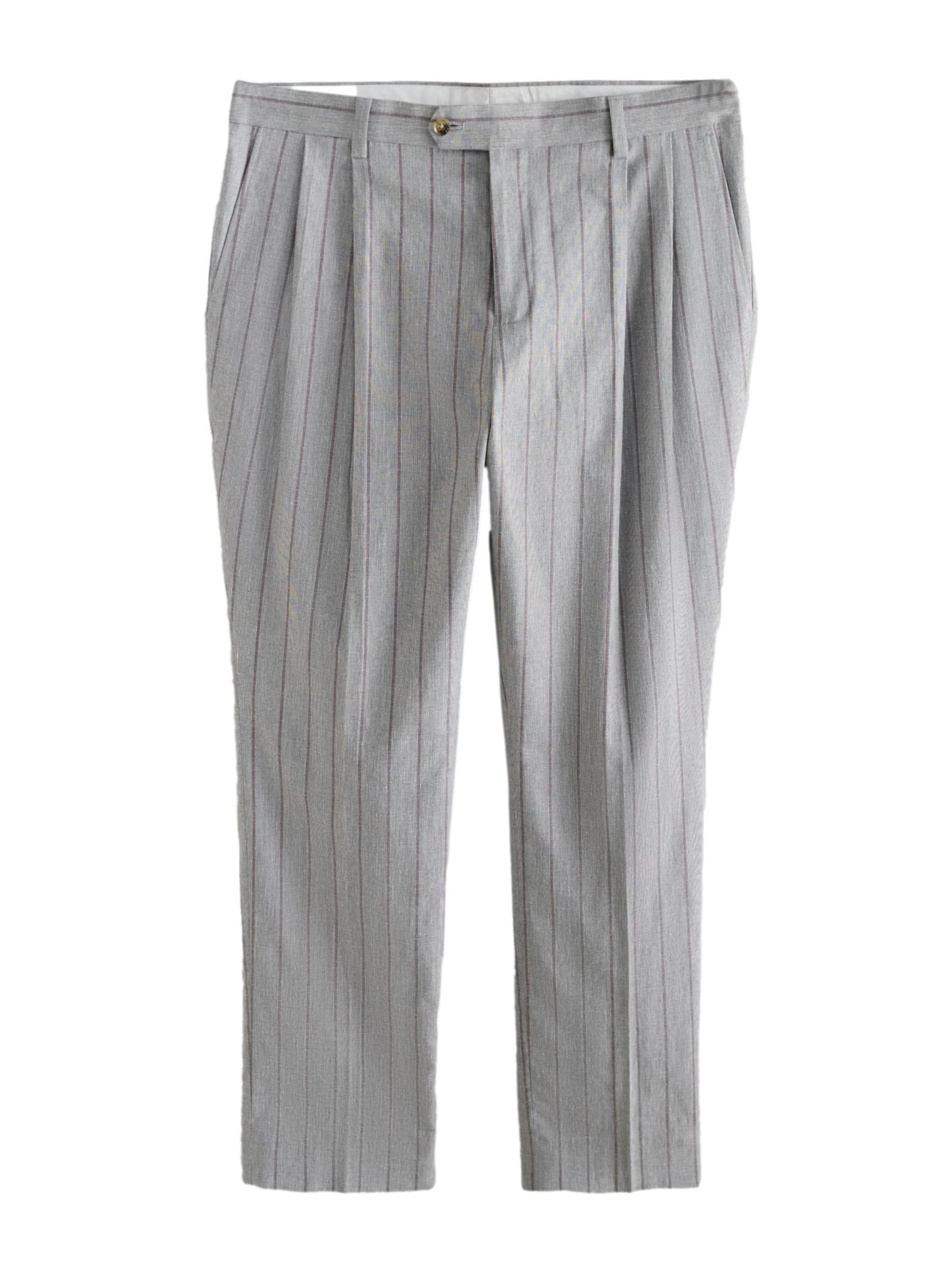 regular Pantaloni con pieghe di Next in grigio: frontale