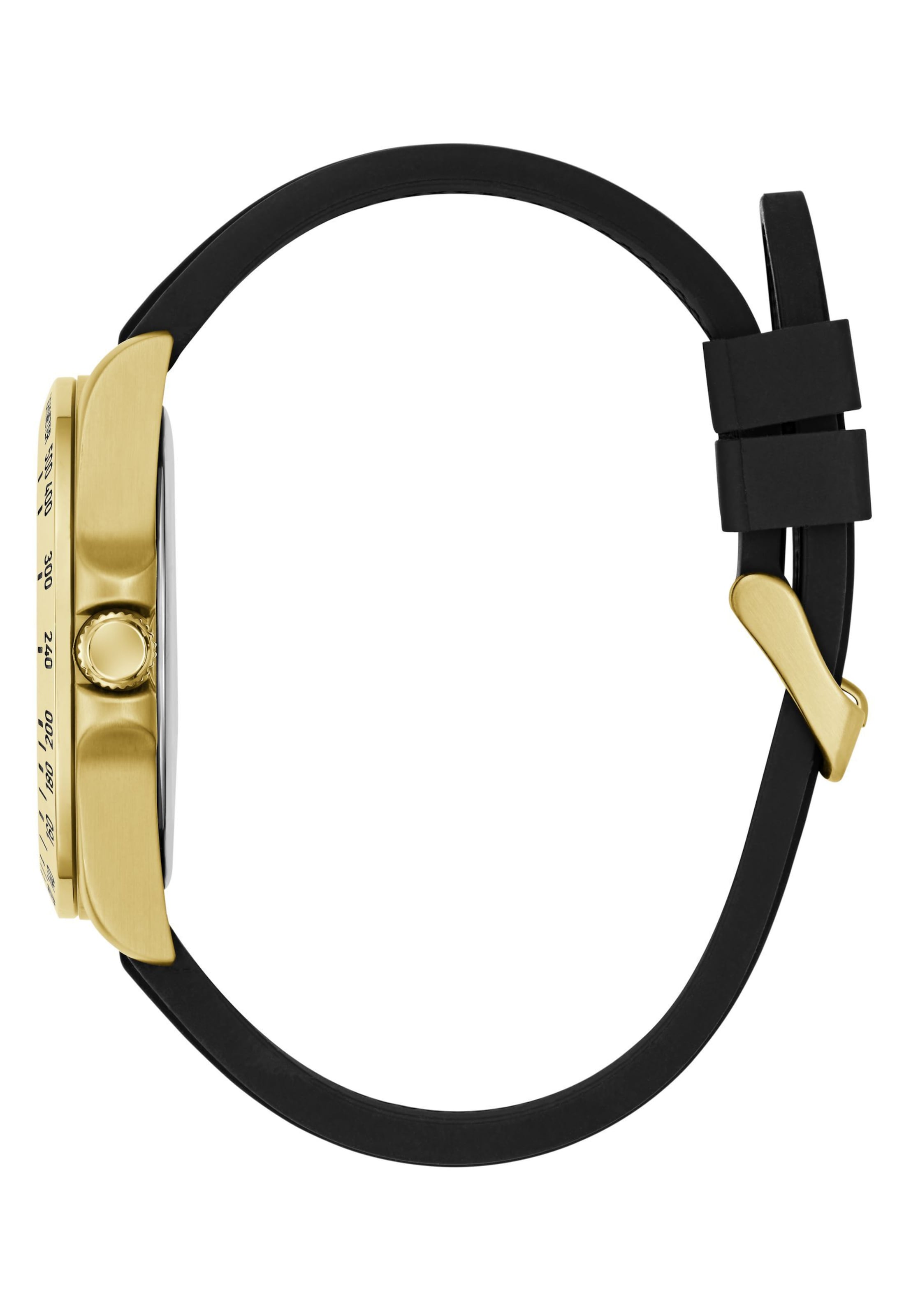 GUESS Analoog horloge ' OPALINE ' in Zwart