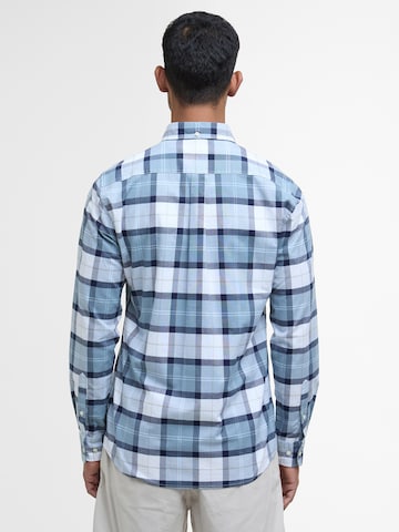 Barbour Regular fit Button Up Shirt 'Lewis' in Green