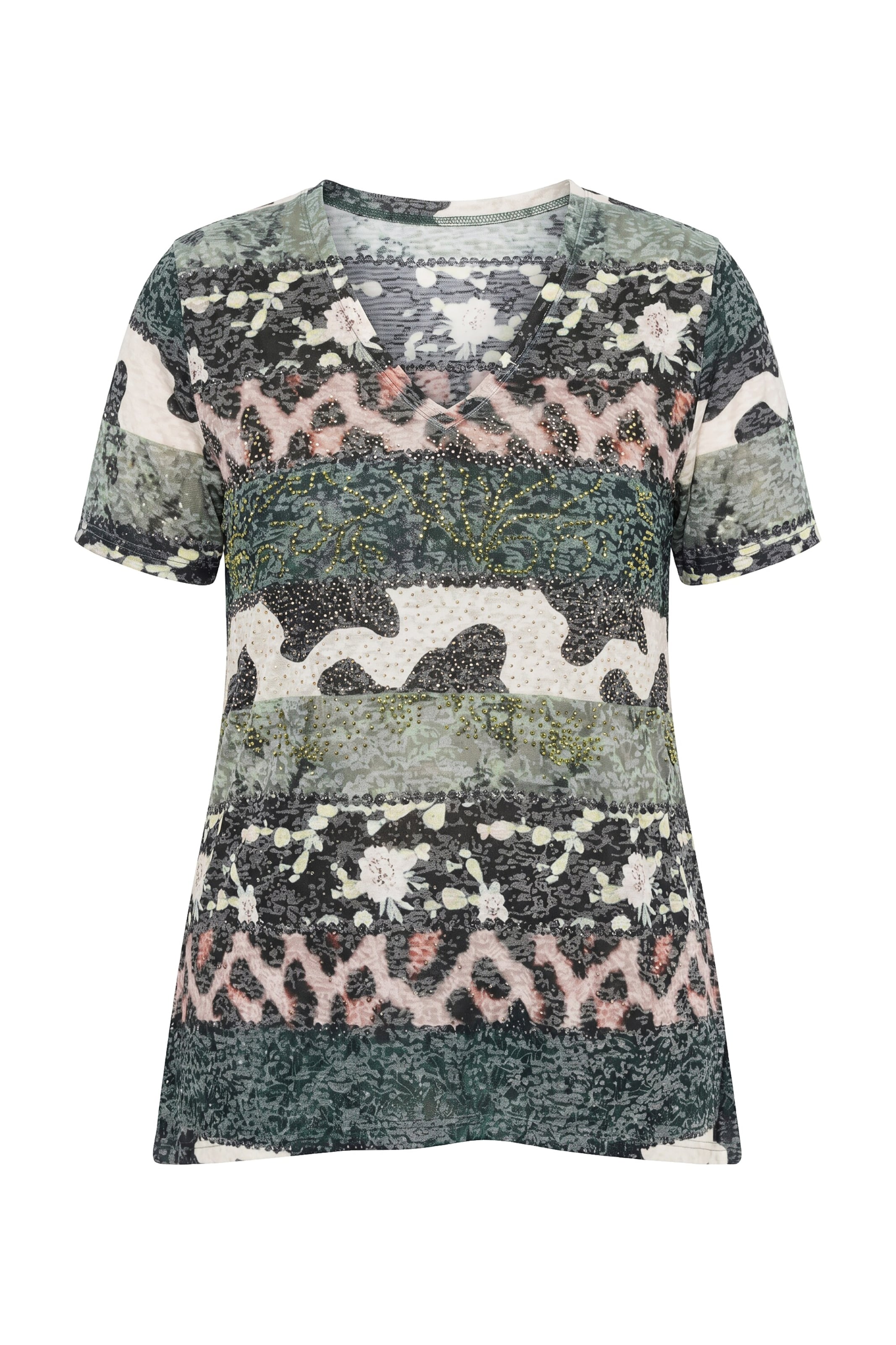 MIAMODA Shirt in Gemengde kleuren: voorkant