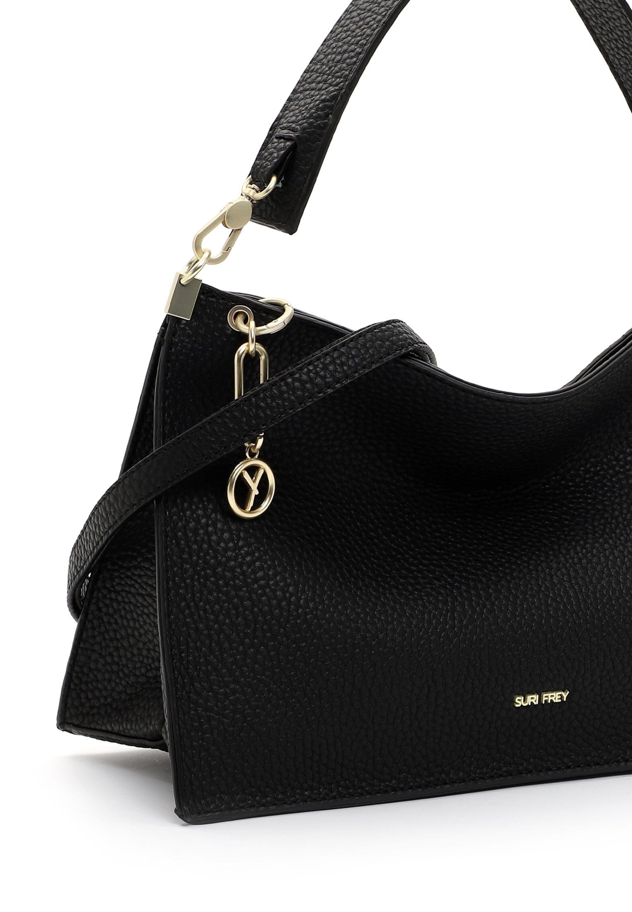 Borsa a spalla 'Gwenny' di Suri Frey in nero