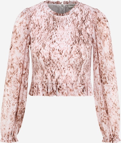 Forever New (Petite) Bluse 'Molly' in beige / dunkelbraun, Produktansicht