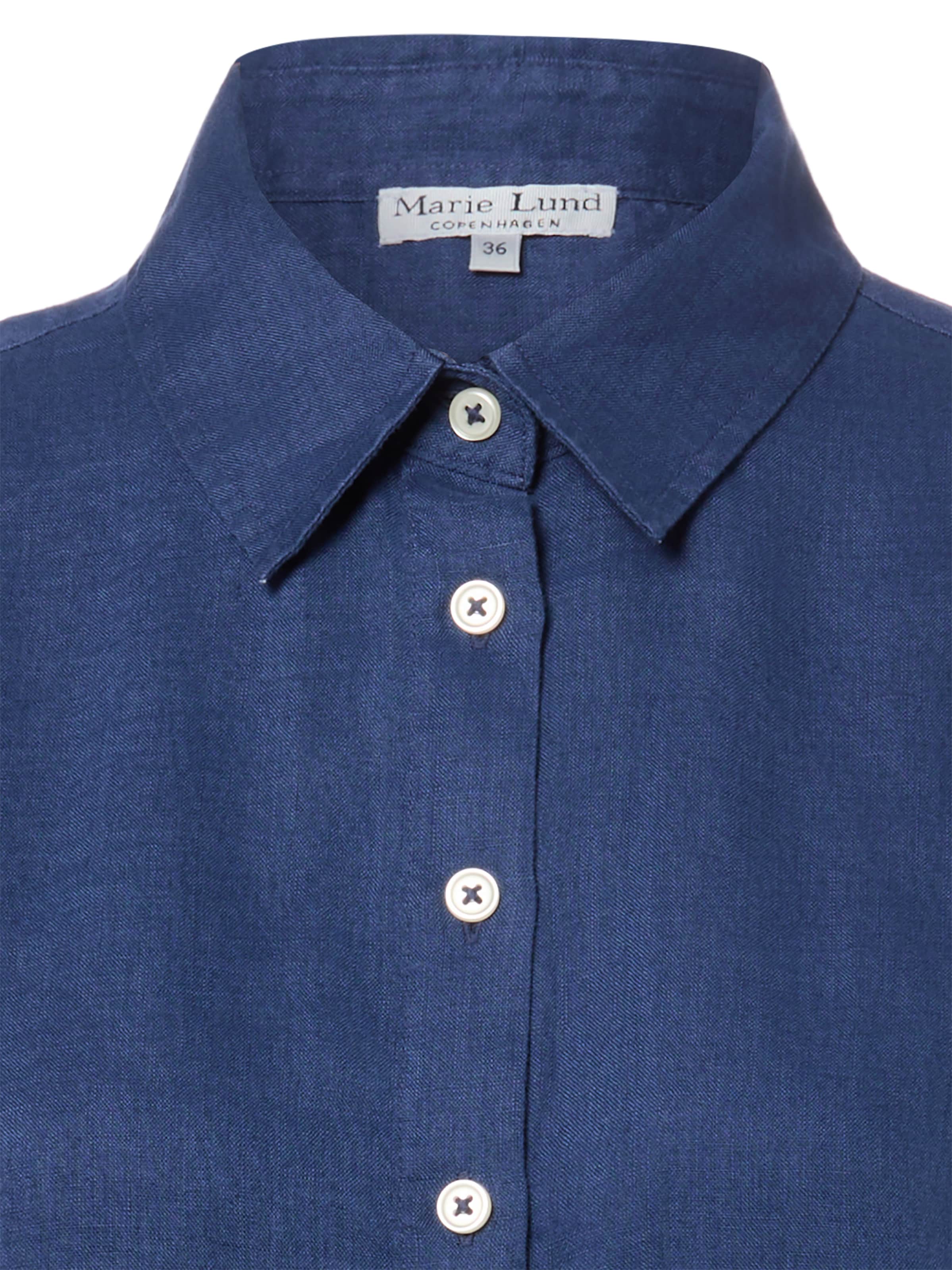 Marie Lund Blouse 'Rihab' in Blauw