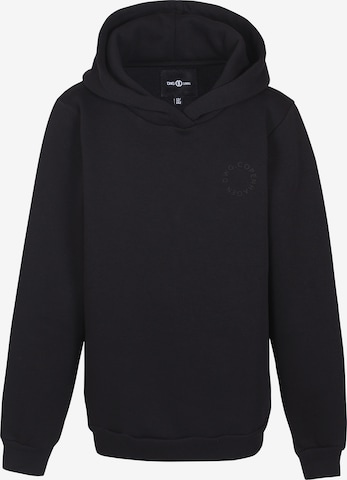 D-XEL Sweatshirt 'Rhett' i svart: framsida