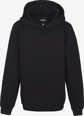 D-XEL Sweatshirt 'Rhett' in Zwart: voorkant