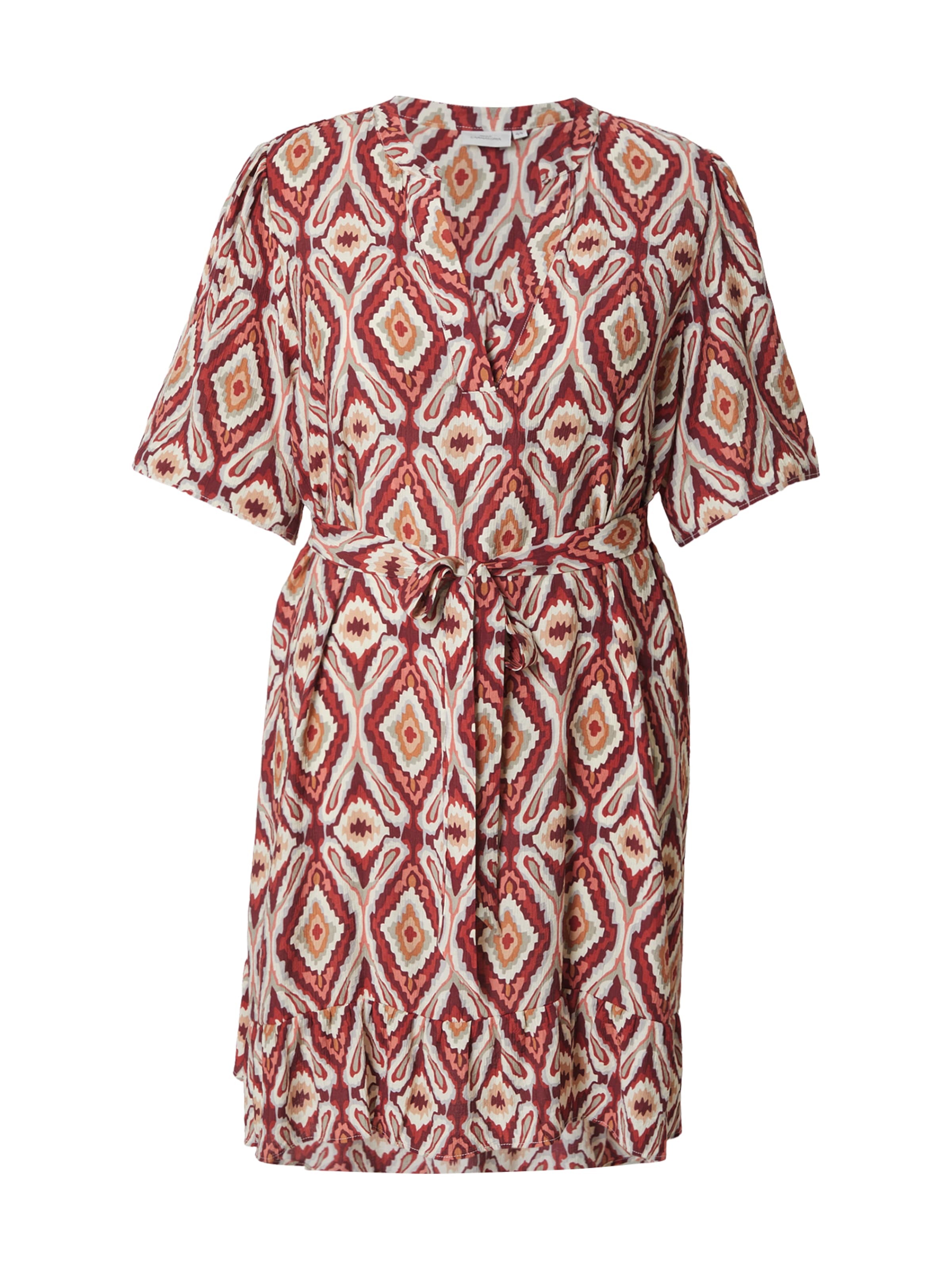 ONLY Carmakoma - Vestido 'CARANTONIA MIKASI' en rojo: frente
