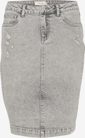 Cream Skirt 'Bine' in Grey: front