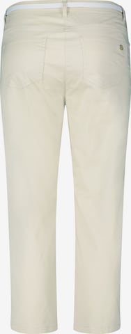 Betty Barclay Slimfit Sommerhose mit Gürtel in Beige