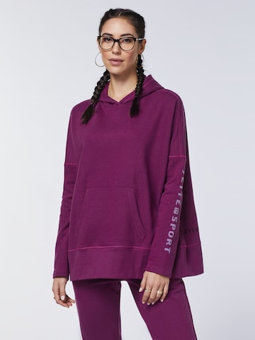 Jette Sport Sweatshirt in Purple: front