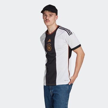 ADIDAS PERFORMANCE - Camisola de futebol 'Germany 22 Home' em branco: frente