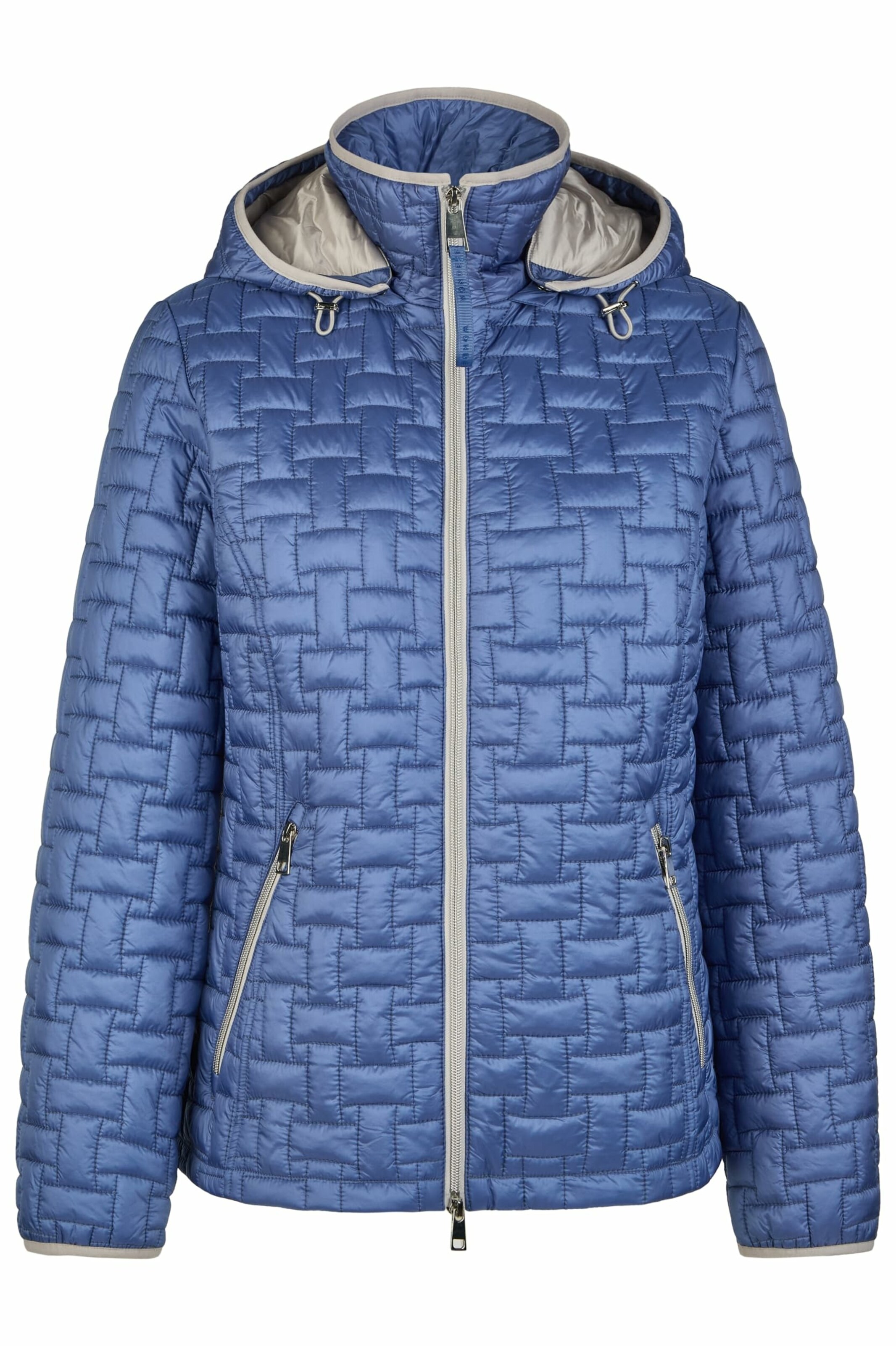 Barbara Lebek Between-Season Jacket in Beige: front