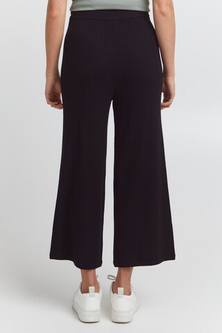 Oxmo - Bootcut Pantalón chino 'Rie' en negro